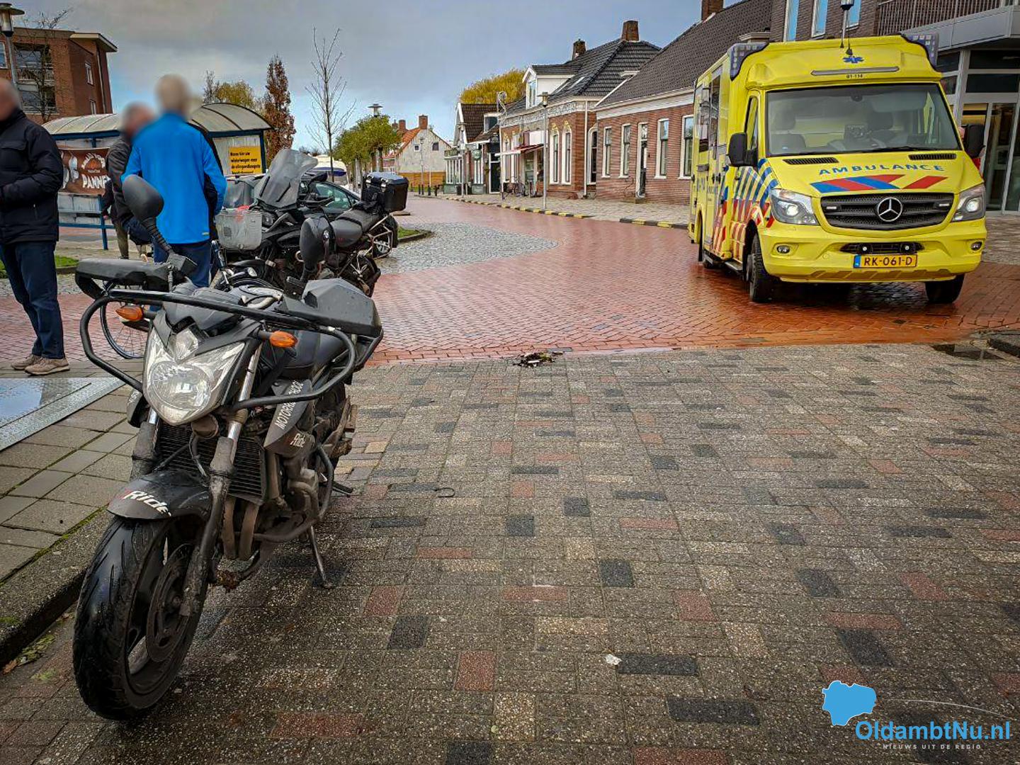 Fietsster Raakt Gewond Na Aanrijding Met Les-motor - OldambtNu.nl