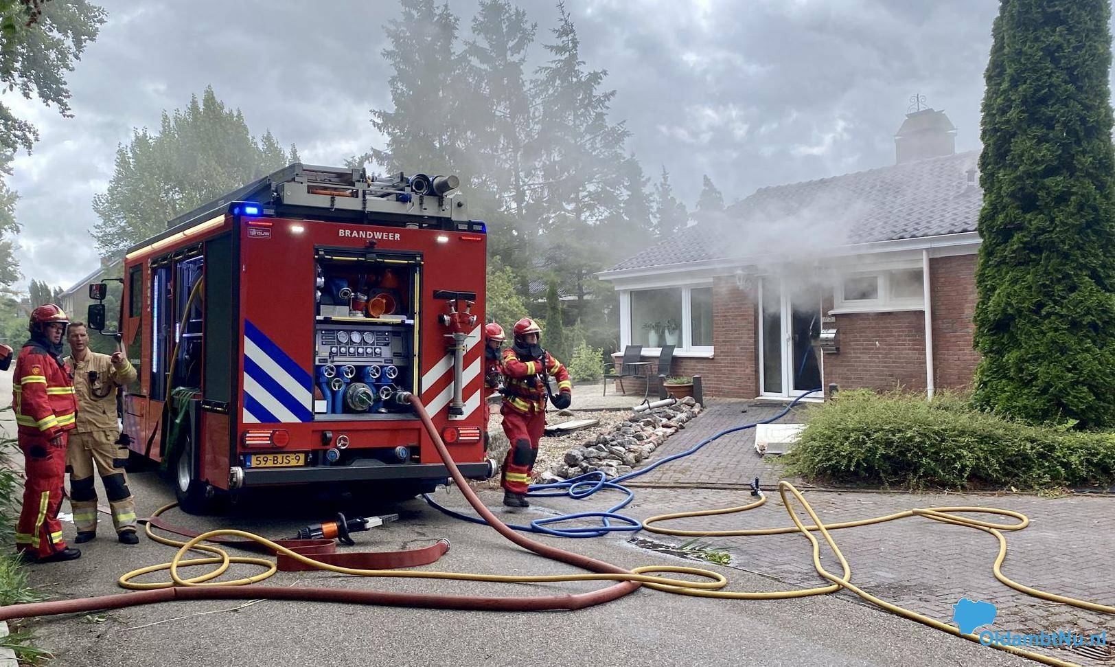 Forse Rookontwikkeling Bij Woningbrand - OldambtNu.nl